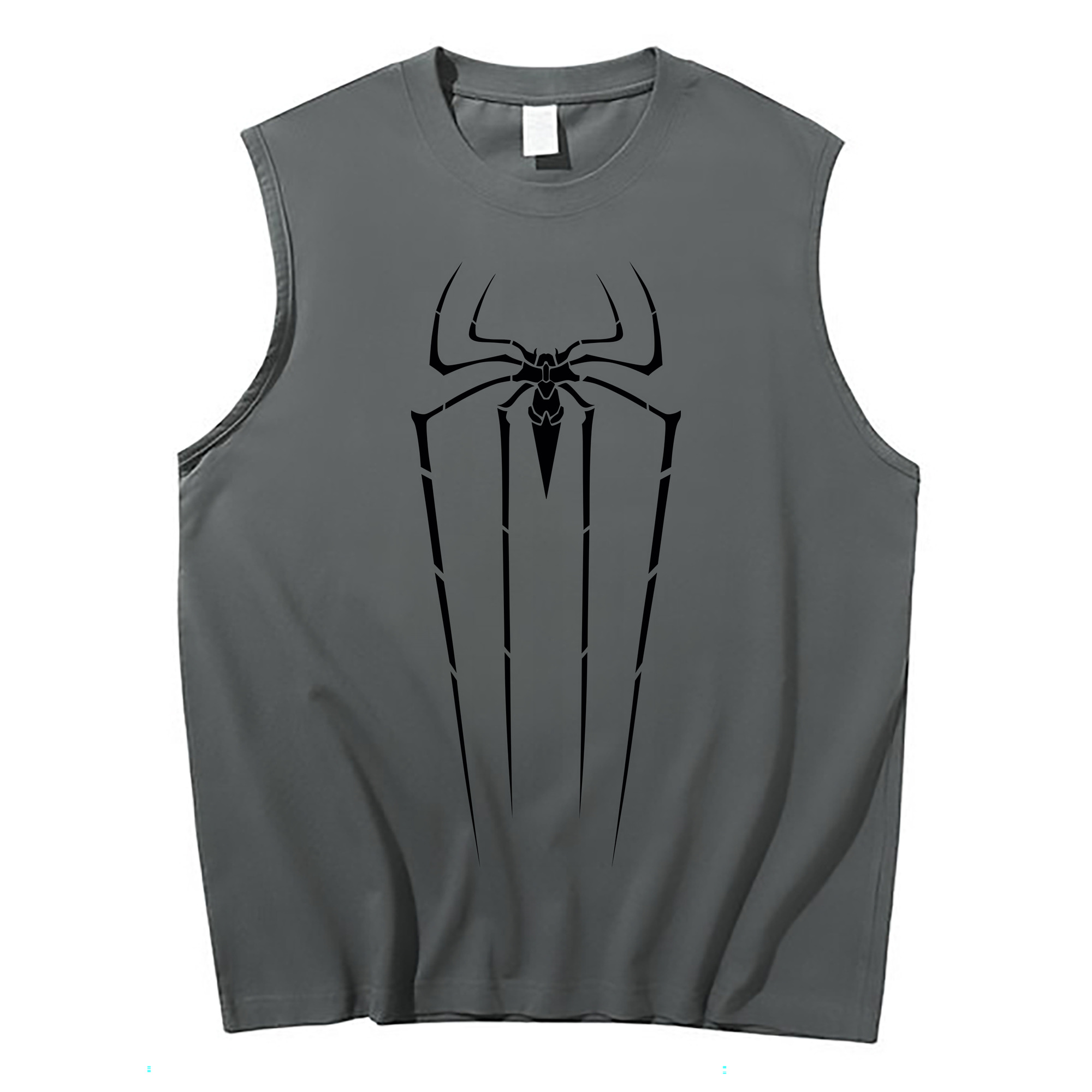 （画像用） Spider Man スパイダーマン コットン100％タンクトップ（フロントプリント）